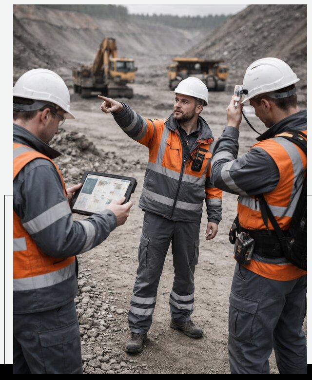 Система контроля персонала для горнодобывающей отрасли в Надыме