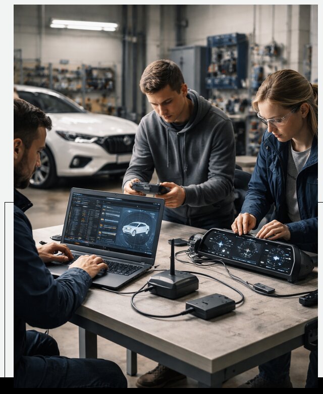 Разработка Connected Car и ПО для автопрома в Надыме