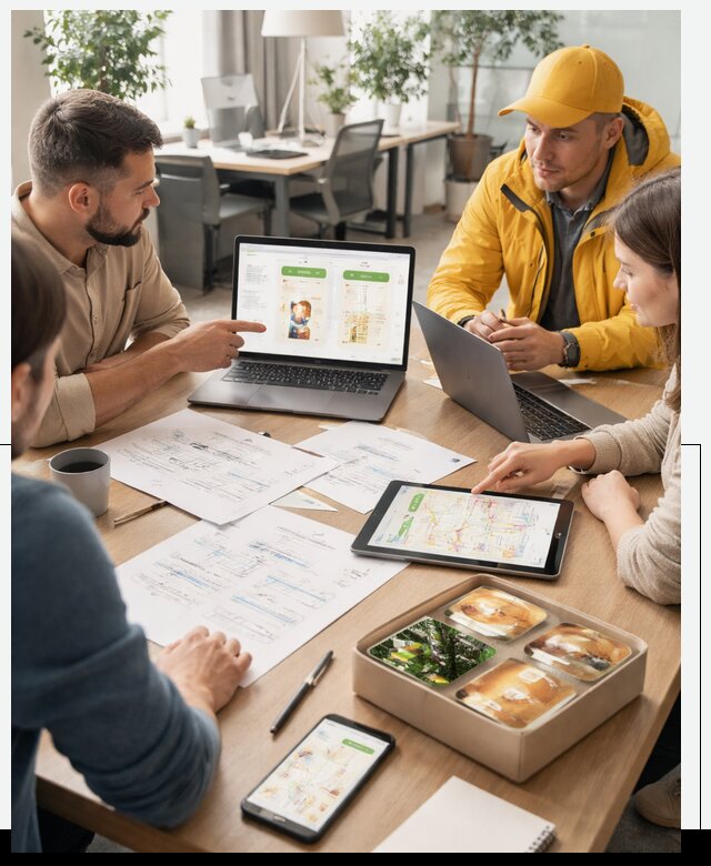 Разработка агрегатора доставки еды в Надыме от 15567 р., АвикейНдм